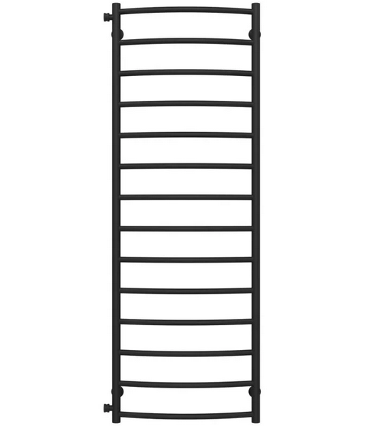 Полотенцесушитель водяной Deffi Классик П14 500х1500 боковое левое подключение черный C.DK.150.50.14.B.B