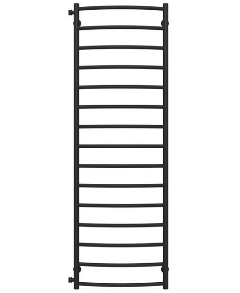 Полотенцесушитель водяной Deffi Классик П15 500х1600 боковое левое подключение черный C.DK.160.50.15.B.B