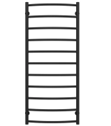 Полотенцесушитель водяной Deffi Классик П11 500х1200 нижнее подключение черный C.DK.120.50.11.B.A