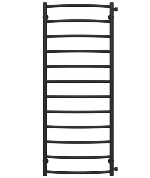 Сушка для рушників водяна Deffi Класик П12 500х1300 бічне праве підключення чорний C.DK.130.50.12.B.C