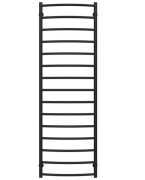 Сушка для рушників водяна Deffi Класик П15 500х1600 нижнє підключення чорний C.DK.160.50.15.B.A