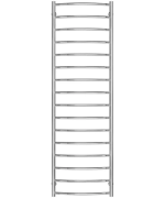 Полотенцесушитель водяной Deffi Классик П16 500х1700 нижнее подключение хром C.DK.170.50.16.C.A