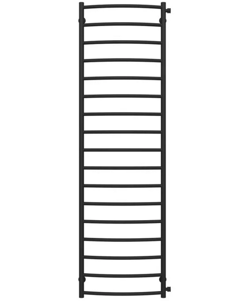 Полотенцесушитель водяной Deffi Классик П17 500х1800 боковое правое подключение черный C.DK.180.50.17.B.C