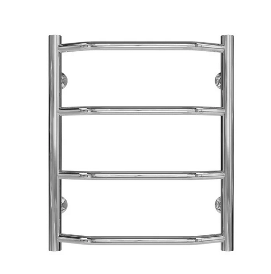 Полотенцесушитель водяной Deffi Трапеция П4 400х500 нижнее подключение хром C.TR.50.40.4.C.A