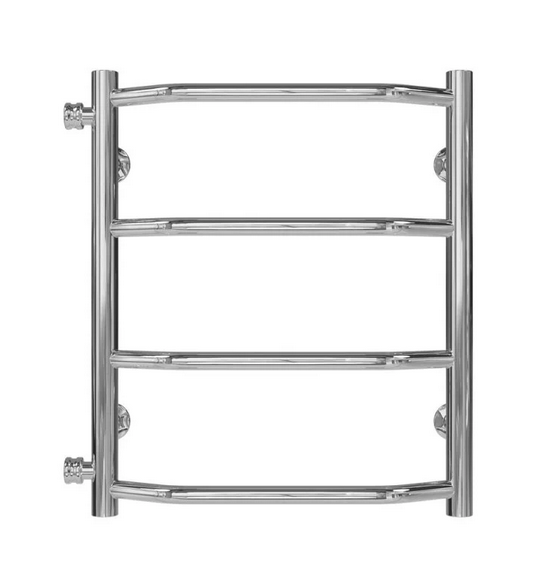 Сушка для рушників водяна Deffi Трапеція П4 400х500 бічне ліве підключення хром C.TR.50.40.4.C.B