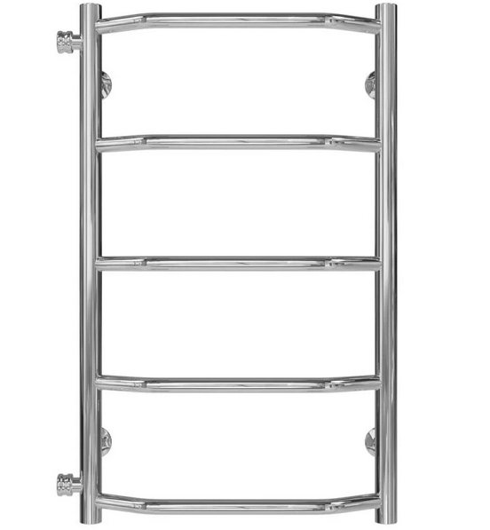 Полотенцесушитель водяной Deffi Трапеция П5 400х700 боковое левое подключение хром C.TR.70.40.5.C.B