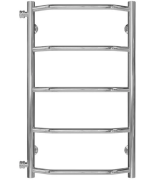 Полотенцесушитель водяной Deffi Трапеция П5 400х700 боковое левое подключение хром C.TR.70.40.5.C.B