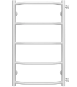 Сушка для рушників водяна Deffi Трапеція П5 400х700 бічне праве підключення білий C.TR.70.40.5.W.C