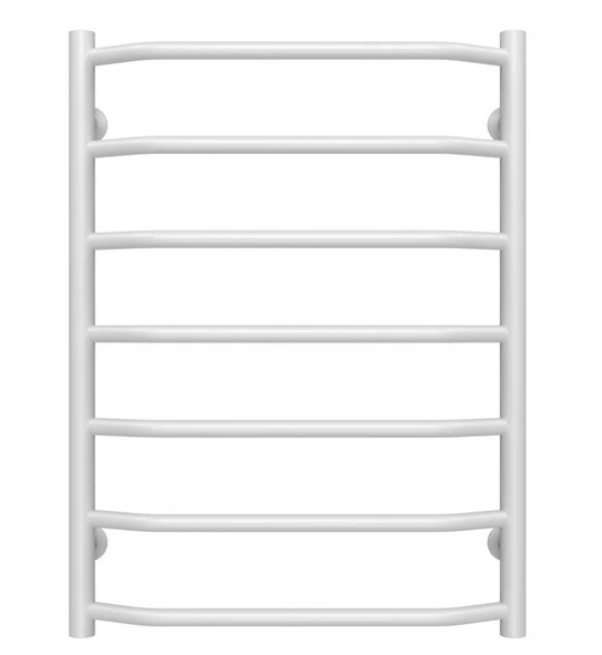 Полотенцесушитель водяной Deffi Трапеция П7 500х700 нижнее подключение белый C.TR.70.50.7.W.A