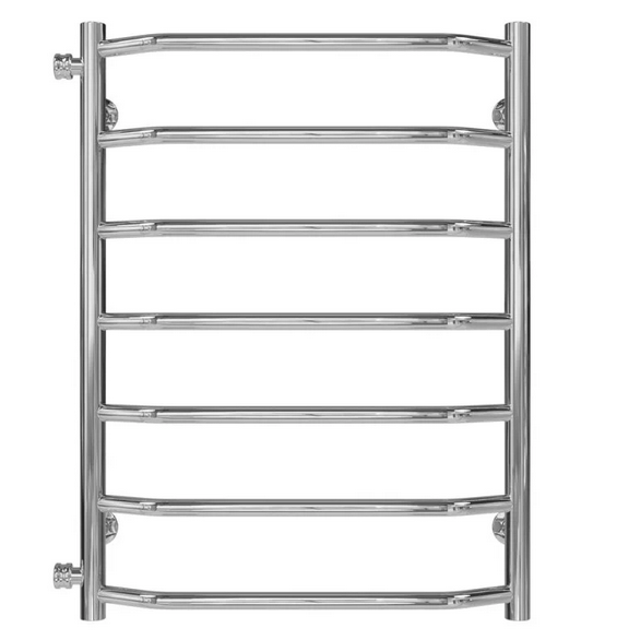 Полотенцесушитель водяной Deffi Трапеция П7 500х700 боковое левое подключение хром C.TR.70.50.7.C.B