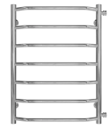 Полотенцесушитель водяной Deffi Трапеция П7 500х700 боковое правое подключение хром C.TR.70.50.7.C.C