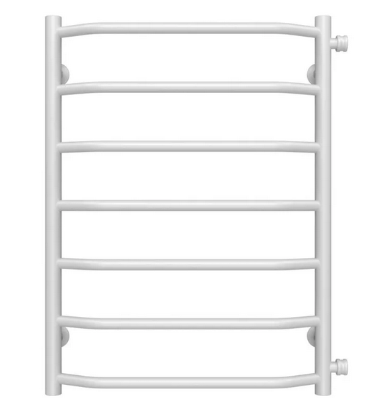 Сушка для рушників водяна Deffi Трапеція П7 500х700 бічне праве підключення білий C.TR.70.50.7.W.C