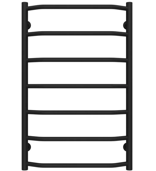 Полотенцесушитель водяной Deffi Трапеция П7 500х800 нижнее подключение черный C.TR.80.50.7.B.A