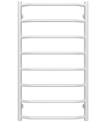 Полотенцесушитель водяной Deffi Трапеция П8 500х900 нижнее подключение белый C.TR.90.50.8.W.A