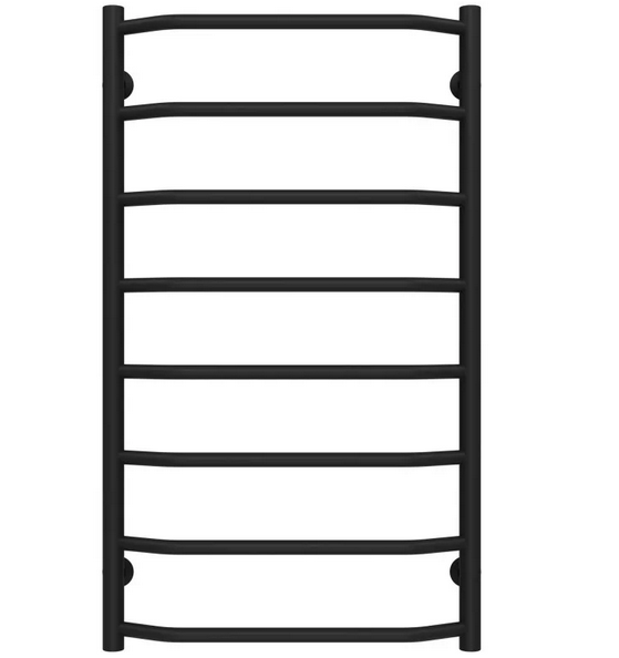 Сушка для рушників водяна Deffi Трапеція П8 500х900 нижнє підключення чорний C.TR.90.50.8.B.A