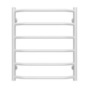 Полотенцесушитель водяной Deffi Трапеция П6 500х600 нижнее подключение белый C.TR.60.50.6.W.A