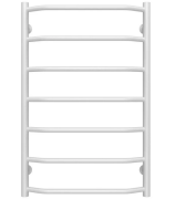 Сушка для рушників водяна Deffi Трапеція П7 500х800 нижнє підключення білий C.TR.80.50.7.W.A