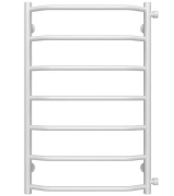 Полотенцесушитель водяной Deffi Трапеция П7 500х800 боковое правое подключение белый C.TR.80.50.7.W.C