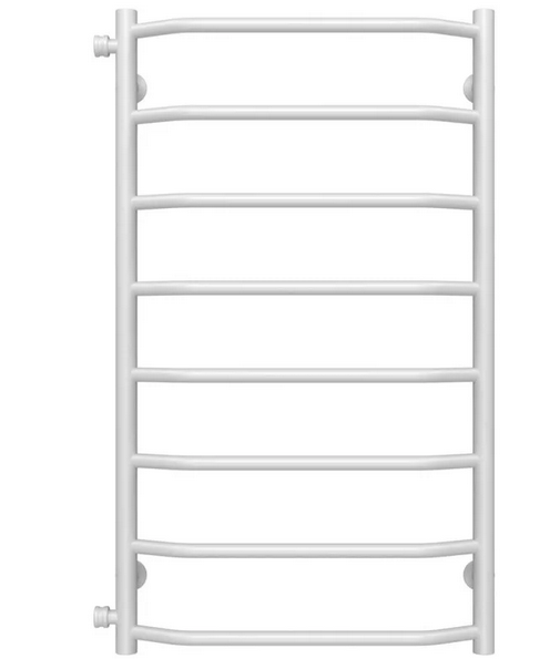 Полотенцесушитель водяной Deffi Трапеция П8 500х900 боковое левое подключение белый C.TR.90.50.8.W.B