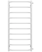 Сушка для рушників водяна Deffi Трапеція П10 500х1100 бічне праве підключення білий C.TR.110.50.10.W.C