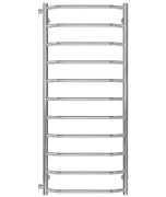 Сушка для рушників водяна Deffi Трапеція П11 500х1200 бічне ліве підключення хром C.TR.120.50.11.C.B