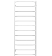 Полотенцесушитель водяной Deffi Трапеция П12 500х1300 нижнее подключение белый C.TR.130.50.12.W.A