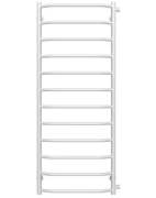 Сушка для рушників водяна Deffi Трапеція П12 500х1300 бічне праве підключення білий C.TR.130.50.12.W.C