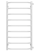 Сушка для рушників водяна Deffi Трапеція П9 500х1000 бічне праве підключення білий C.TR.100.50.9.W