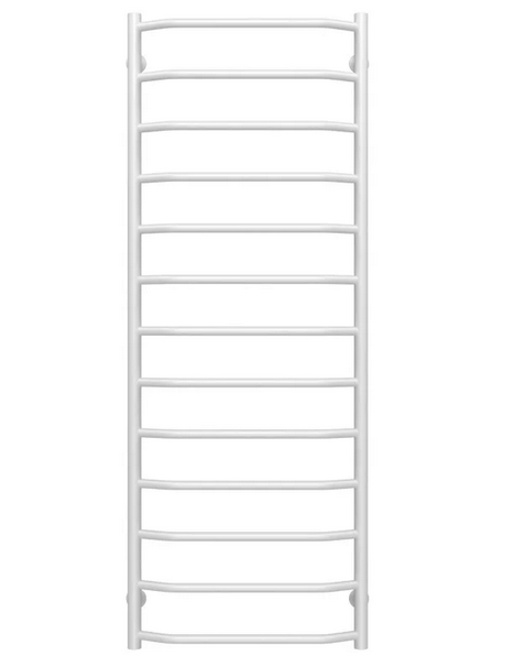 Полотенцесушитель водяной Deffi Трапеция П13 500х1400 нижнее подключение белый C.TR.140.50.13.W.A