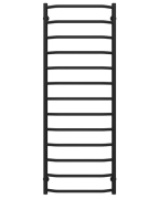 Сушка для рушників водяна Deffi Трапеція П13 500х1400 нижнє підключення чорний C.TR.140.50.13.B.A