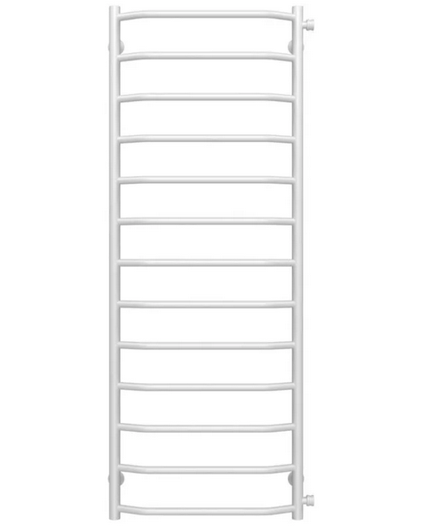 Полотенцесушитель водяной Deffi Трапеция П13 500х1400 боковое правое подключение белый C.TR.140.50.13.W.C