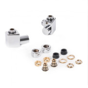 Комплект Теrma Dexter регулирующий угловой левый хром TGERCD1-CR