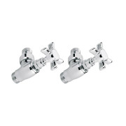 Комплект Теrma Star регулирующий угловой левый хром TGERSTCR01