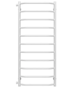 Сушка для рушників водяна Deffi Трапеція П11 500х1200 бічне ліве підключення білий C.TR.120.50.11.W.B