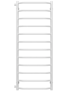 Сушка для рушників водяна Deffi Трапеція П12 500х1300 бічне ліве підключення білий C.TR.130.50.12.W.B