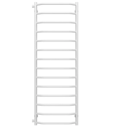 Полотенцесушитель водяной Deffi Трапеция П14 500х1500 боковое левое подключение белый C.TR.150.50.14.W.B