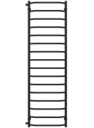 Полотенцесушитель водяной Deffi Трапеция П16 500х1700 боковое левое подключение черный C.TR.170.50.16.B.B