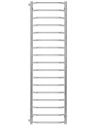 Полотенцесушитель водяной Deffi Трапеция П17 500х1800 боковое левое подключение хром C.TR.180.50.17.C.B
