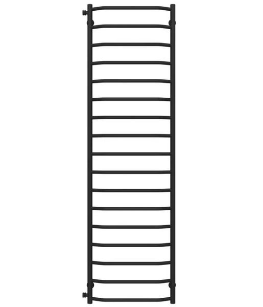 Сушка для рушників водяна Deffi Трапеція П17 500х1800 бічне ліве підключення чорний C.TR.180.50.17.B.B