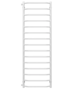 Полотенцесушитель водяной Deffi Трапеция П15 500х1600 боковое левое подключение белый C.TR.160.50.15.W.B