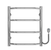 Электрический полотенцесушитель Deffi Трапеция П4 400х500 правое подключение хром C.TR.50.40.4.E.C.R.5