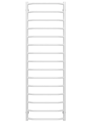 Сушка для рушників водяна Deffi Трапеція П15 500х1600 нижнє підключення білий C.TR.160.50.15.W.A