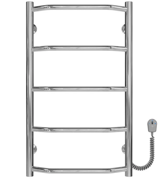 Електрична сушарка для рушників Deffi Трапеція П5 400х700 праве підключення хром C.TR.70.40.5.E.C.R.5