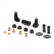 Комплект Теrma Vision All in One термостатический трехосевой правый черный глянец TGETVISIPK9P5