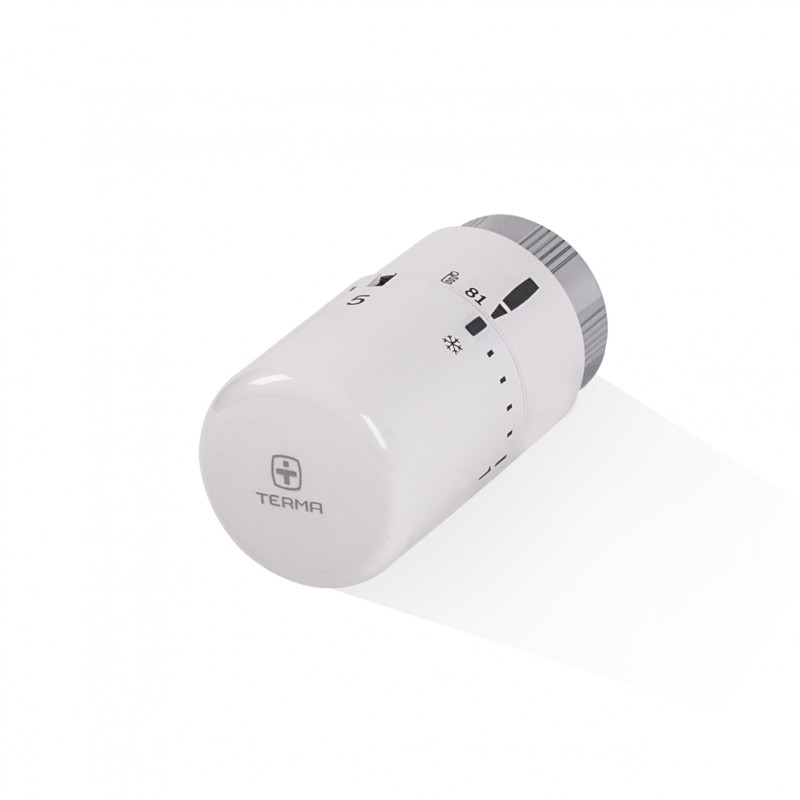 Термостатична головка Теrma Slim білий TGGBI001