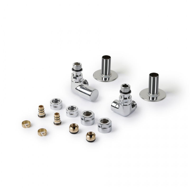 Комплект Теrma Vision All in One регулюючий триосьовий лівий хром TGERVISILKRO