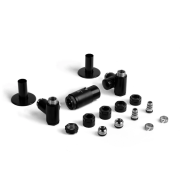 Комплект Теrma Integra All in One термостатический трехосевой левый черный мат TGETINTELK9M5