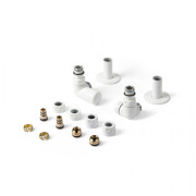 Комплект Теrma Vision All in One регулирующий трехосевой левый белый TGERVISILKS96