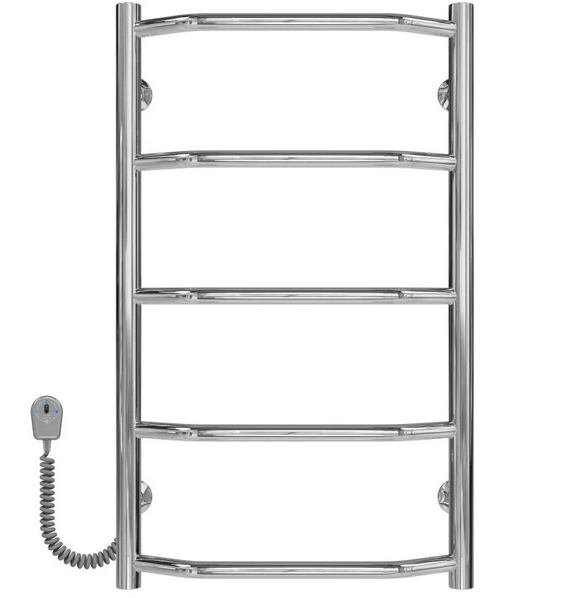 Електрична сушарка для рушників Deffi Трапеція П5 400х700 ліве підключення хром C.TR.70.40.5.E.C.L.5