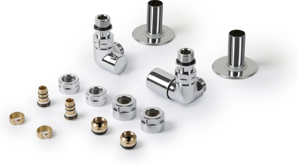 Комплект Теrma Vision All in One регулюючий триосьовий правий хром TGERVISIPKRO